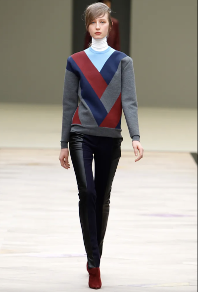 Céline F/W 2011 Cashmere Colorblock Sweater - 2