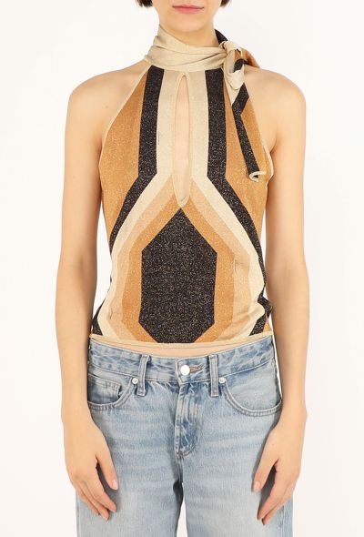 Gucci Lurex Graphic Top, 2000 - 1