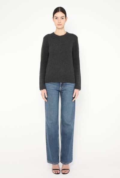 Toteme 2023 Chain Trim Knit Sweater - 2 Toteme 2023 Chain Trim Knit Sweater - 2