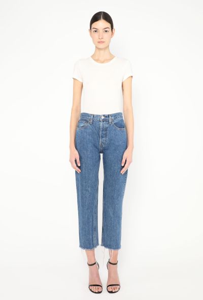 Re/Done '70s Stove Pipe' Jeans Blue dark - 2 Re/Done '70s Stove Pipe' Jeans Blue dark - 2