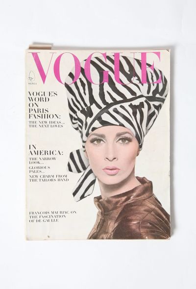                                         Vogue US September 1964-1