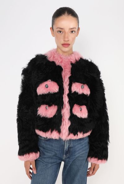 Chanel F/W 2021 Shearling 'CC' Jacket - 1