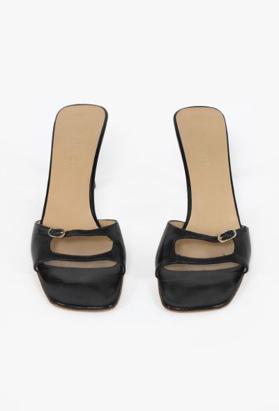 Gucci Early 2000s Tom Ford Leather Strap Heels - 2
