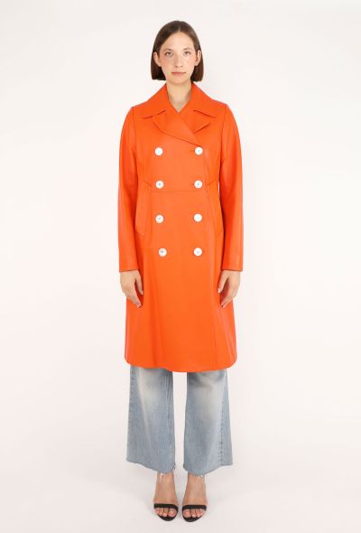 Prada Lambskin Leather Coat, S/S 2020 - 1