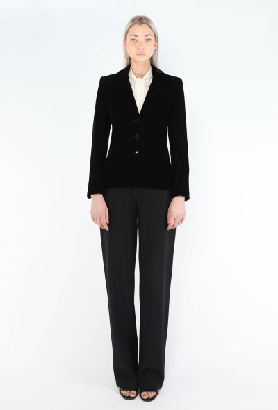 Saint Laurent Haute Couture Early '70s Velvet Blazer - 2