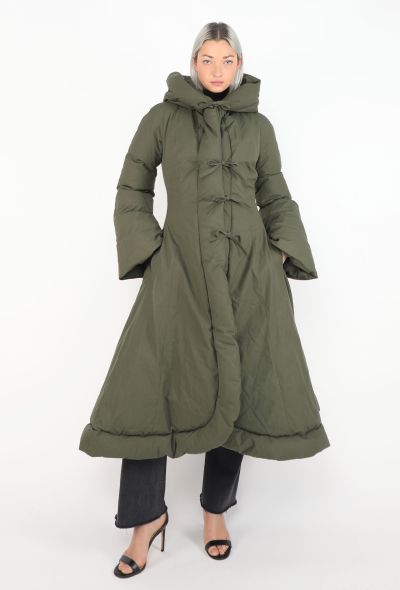 Loewe 2020 Flared Puffer Coat - 2