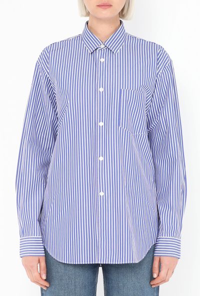 Comme des Garçons Classic Striped Cotton Shirt - 1