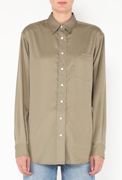 The Row 2024 Sveva Silk Shirt - 2 The Row 2024 Sveva Silk Shirt - 2