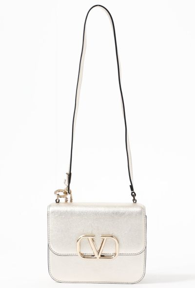 Valentino Metallic V-Sling Mini Bag - 1 Valentino Metallic V-Sling Mini Bag - 1