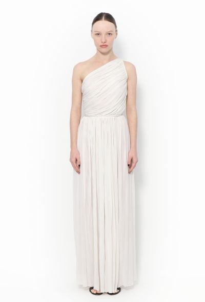                             Georges Rech '80s Grecian Draped Gown - 1