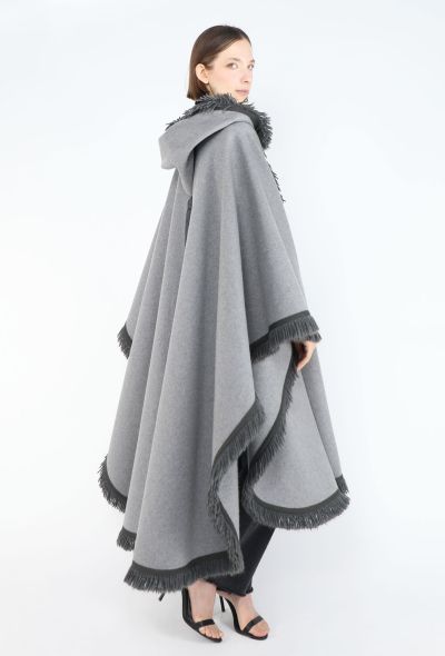 Saint Laurent Collector 1976 Russian Tassel Hooded Cape - 1