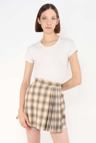 Alaïa Early '90s Tartan Wrap Skirt - 1 Alaïa Early '90s Tartan Wrap Skirt - 1