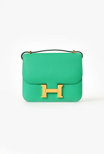 Hermès Menthe Swift Mini Constance III - 1