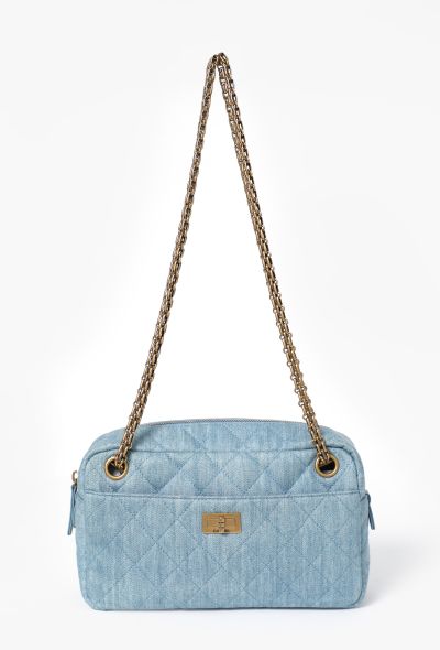 Chanel Denim Medium Reissue 2.55 Camera Bag - 1