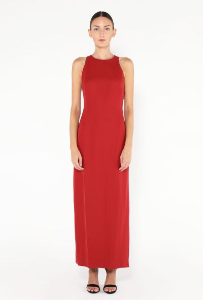 Calvin Klein 1997 Open-Back Silk Maxi Dress - 1 Calvin Klein 1997 Open-Back Silk Maxi Dress - 1