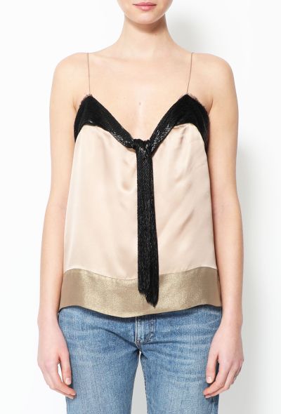                                         S/S 2005 Embellished Silk Top-1