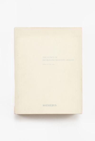 Vintage Books 1996 Jacqueline Kennedy Onassis Estate Catalogue - 1