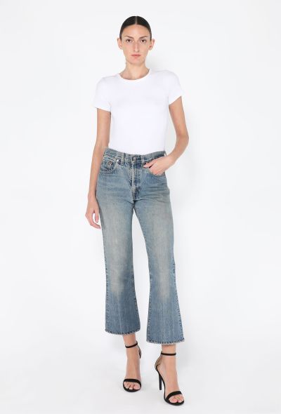 Levi's Vintage Distressed Cropped 517 Jeans - 1