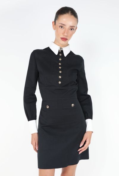 Saint Laurent Twill Cargo Mini Dress - 1