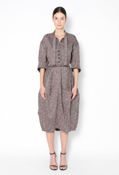 Bottega Veneta S/S 2024 Woven Balloon Dress - 1 Bottega Veneta S/S 2024 Woven Balloon Dress - 1