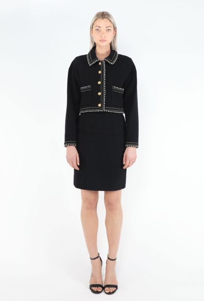 Chanel COLLECTOR S/S 1987 Bouclé Trim Set - 1