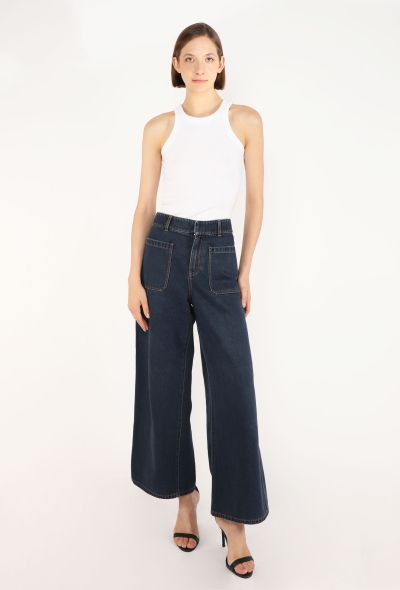 Dior Flared Dark Denim Jeans, 2021 - 2