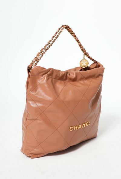 Chanel 2022 Terracotta 22 Hobo Bag - 2