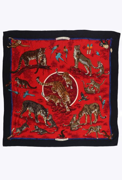 Hermès 2012 Tendresse Féline Cashmere Shawl - 2