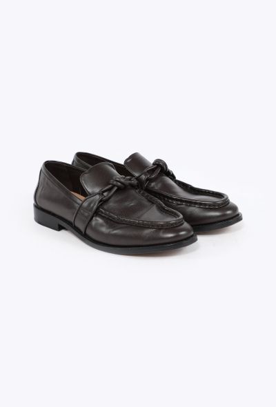 Bottega Veneta 2024 Brown Astaire Loafers - 2