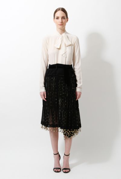                                         F/W 2008 Ruched Skirt-1