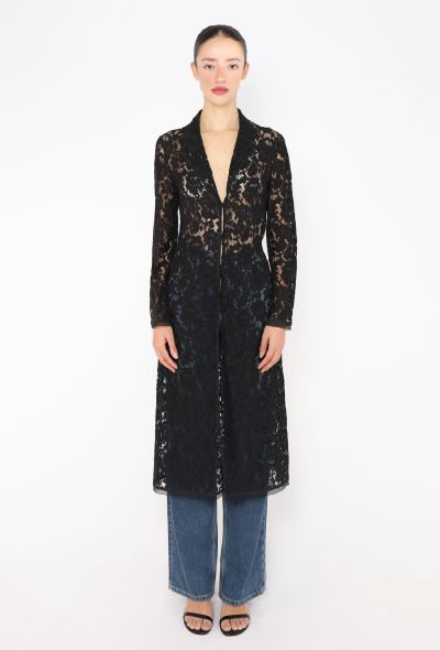 Prada F/W 2008 Guipure Notched Tunic - 1