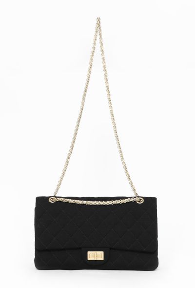 Chanel Jersey 2.55 Jumbo Flap Bag - 2