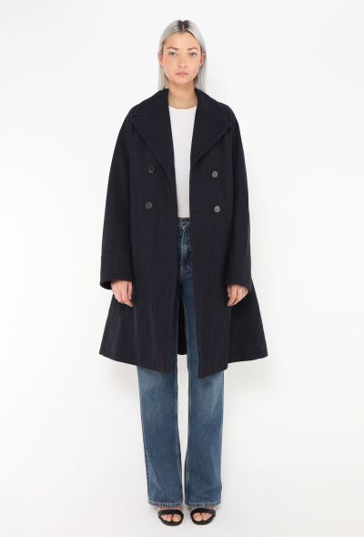 Dior 2017 Houndstooth Wool Coat - 2