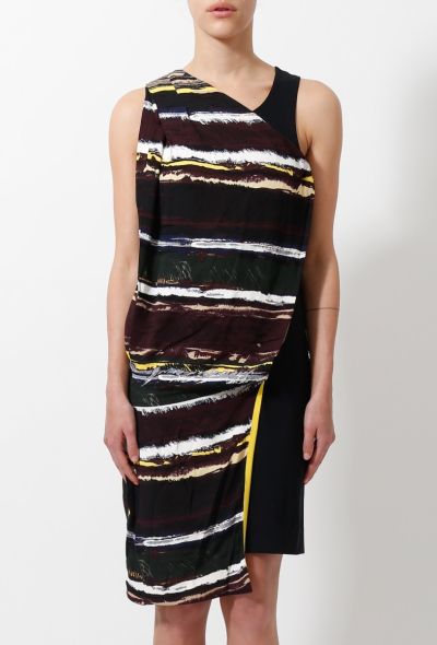                             Abstract Print Dress - 2