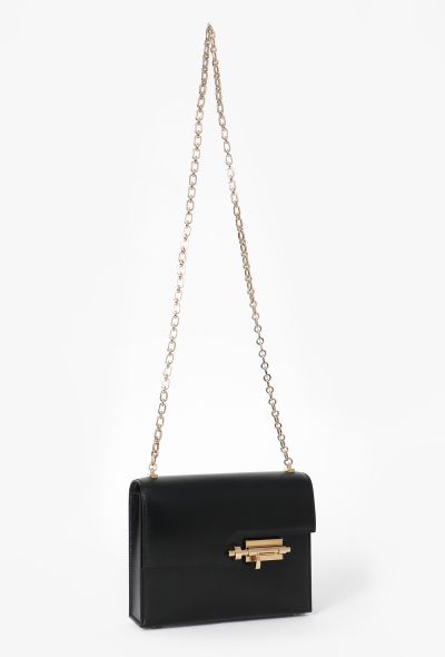 Hermès Mini Black Box Verrou Chain Bag - 2