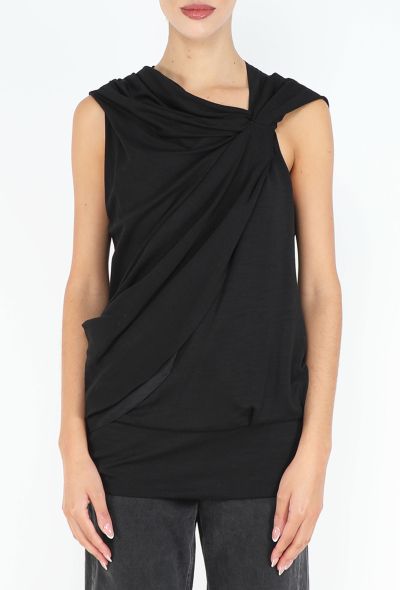 Balenciaga Iconic Fall 2008 Draped Top - 1
