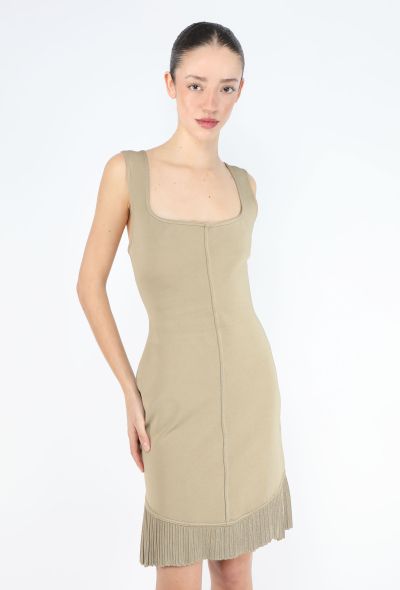 Alaïa Collector S/S 1990 Pleated Bodycon Dress - 1