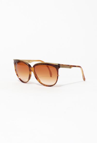                                         Tortoiseshell Metallic Sunglasses -2