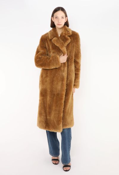 Dries Van Noten F/W 2017 Faux Shearling Coat - 1 Dries Van Noten F/W 2017 Faux Shearling Coat - 1