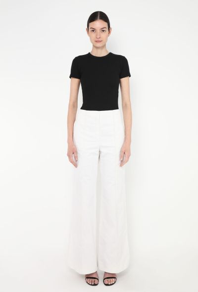 Céline Resort 2017 Sueded Bootcut Trousers - 1 Céline Resort 2017 Sueded Bootcut Trousers - 1