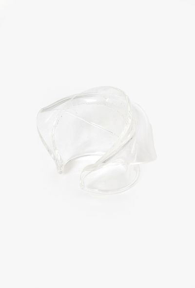 Balenciaga S/S 2012 Sculpted Lucite Cuff - 1 Balenciaga S/S 2012 Sculpted Lucite Cuff - 1