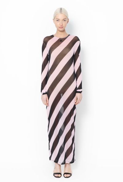                             2022 Bicolor Striped Tunic Dress - 1