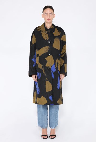 Dries Van Noten F/W 2021 Rinks Printed Coat - 1