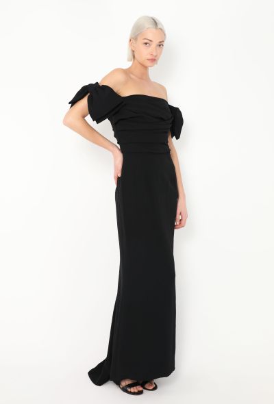 Dolce & Gabbana Off-Shoulder Draped Gown - 1 Dolce & Gabbana Off-Shoulder Draped Gown - 1
