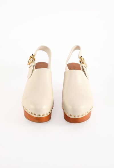 Chloé Jeannette Studded Clogs, 2025 - 2