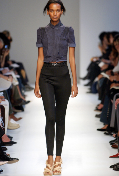 Balenciaga S/S 2003 Scuba Zip Leggings - 2