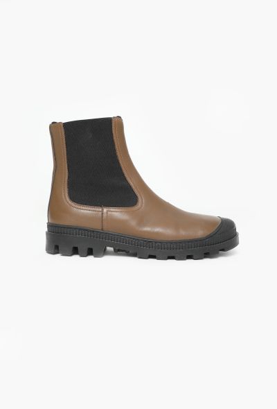 Loewe F/W 2021 Rubber Capped Chelsea Boots - 1 Loewe F/W 2021 Rubber Capped Chelsea Boots - 1