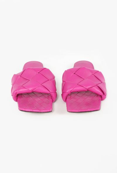 Bottega Veneta Lido Intrecciato Leather Slides, 2020 - 2