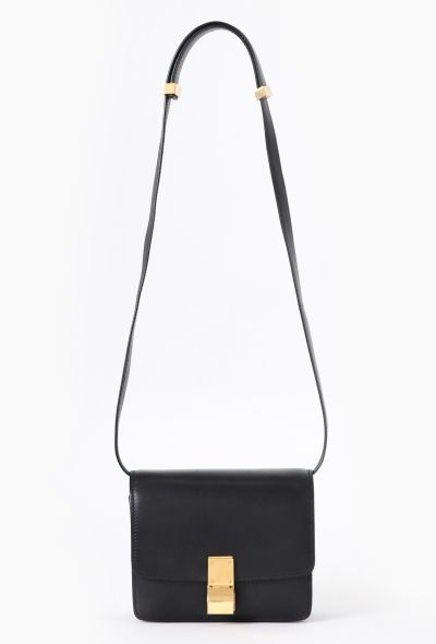 Céline Black Mini Classic Box Bag - 1 Céline Black Mini Classic Box Bag - 1