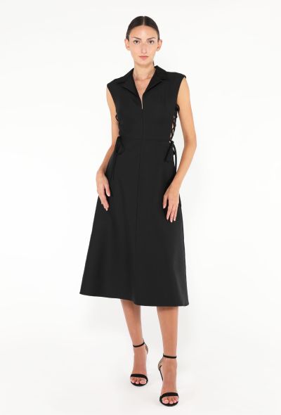 Dior 2020 Notched Lace-Up Dress - 1